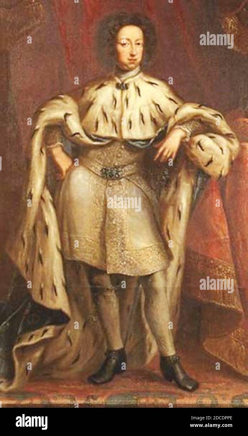 Karl XI i kröningsdräkt Stock Photo - Alamy