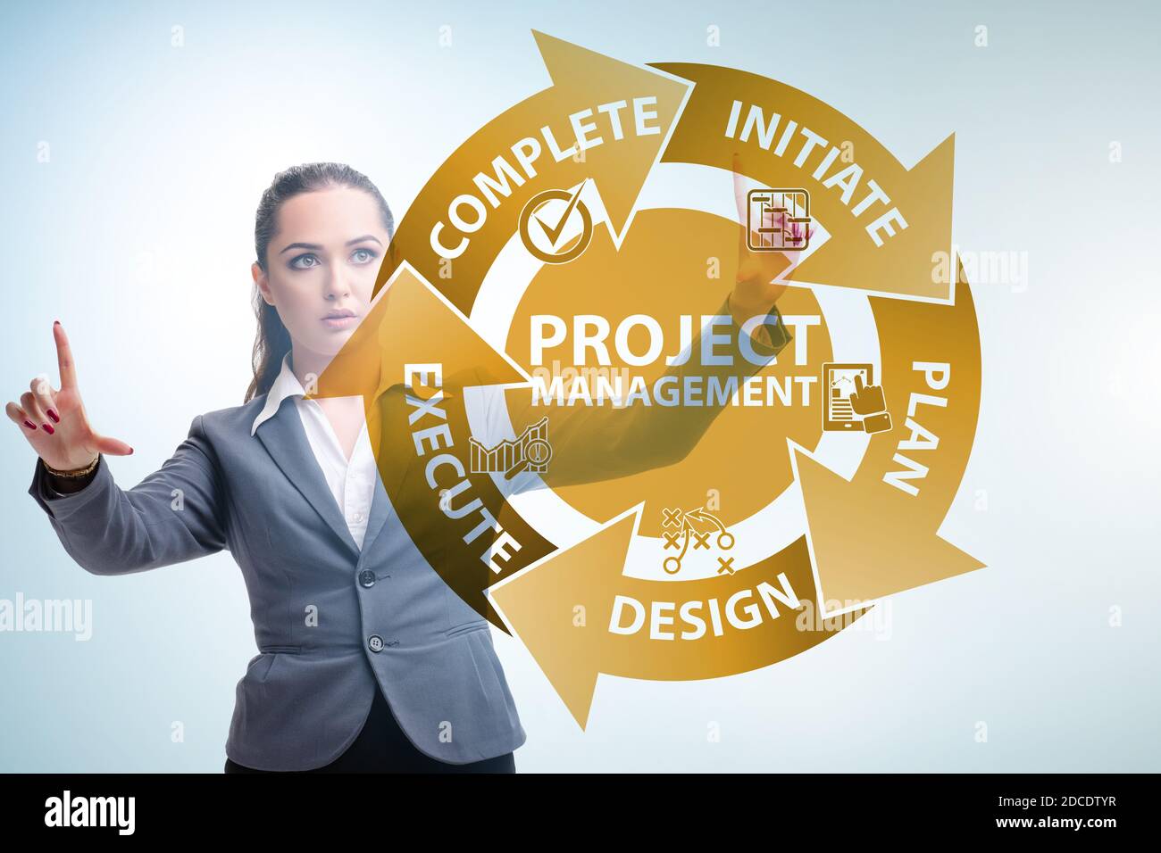 Different phases of woman hi-res stock photography and images - Alamy