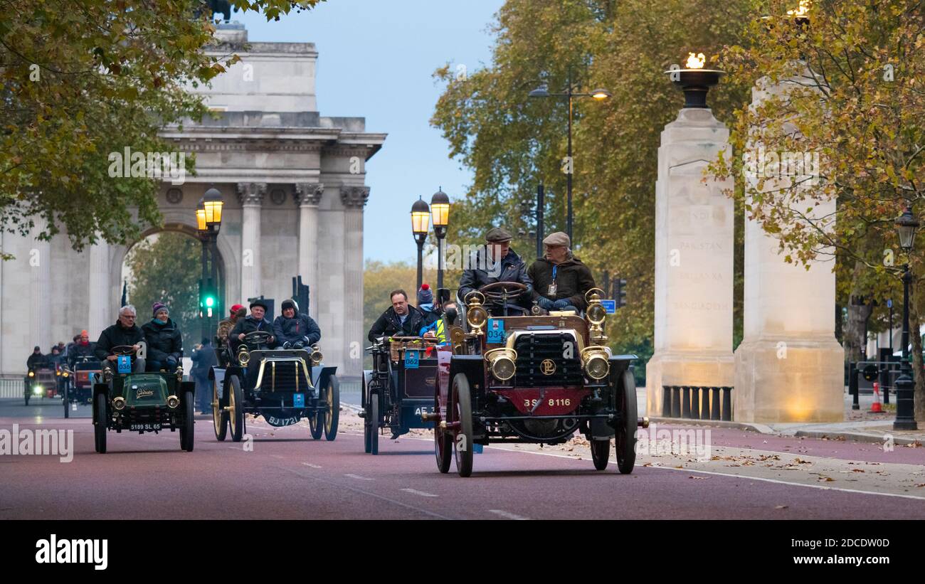 London to Brighton Veteran Car Run, the world's longest running motoring event Stock Photo Alamy