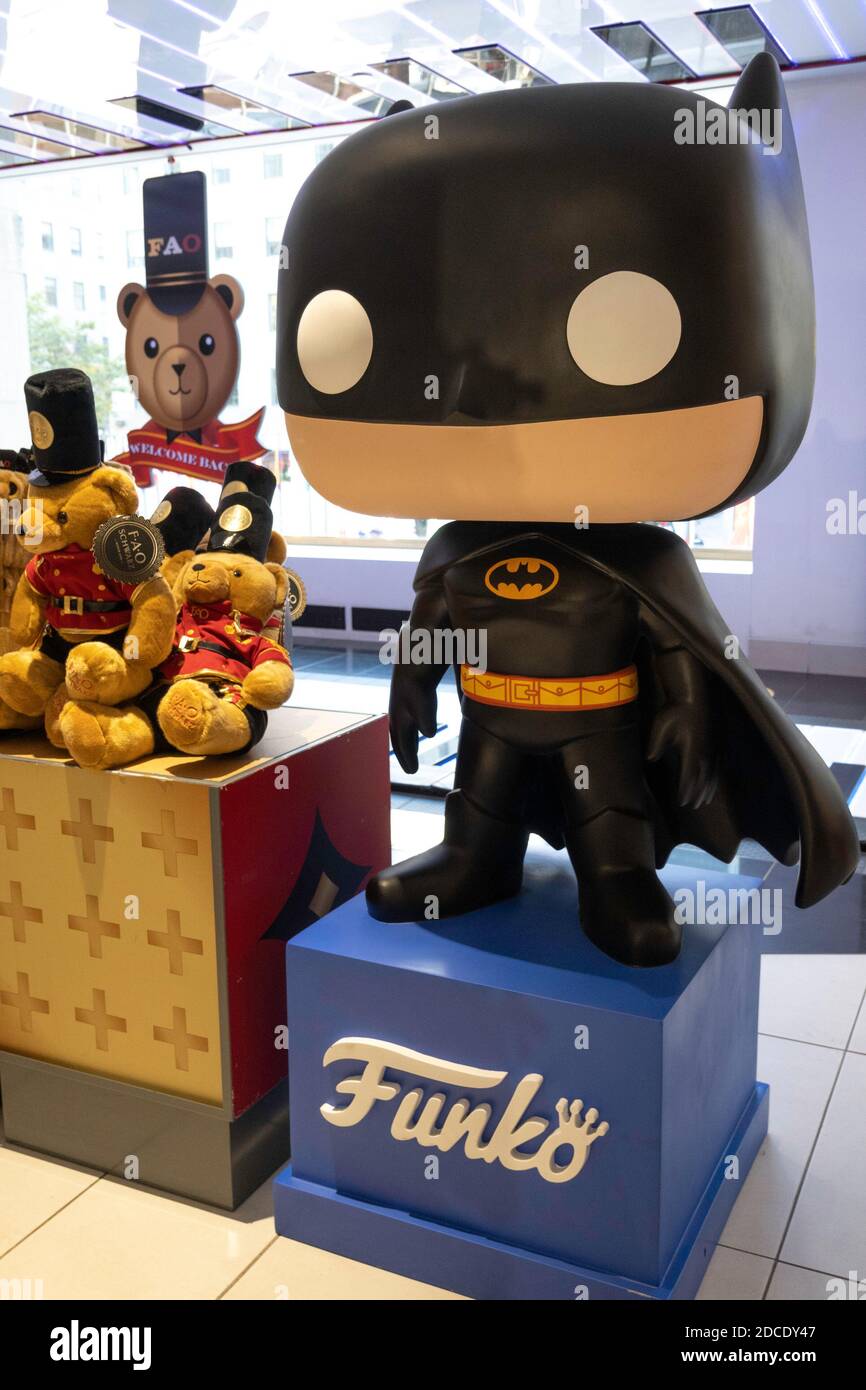 FAO Schwarz is a famous toy store located in 30 Rockefeller Center, New