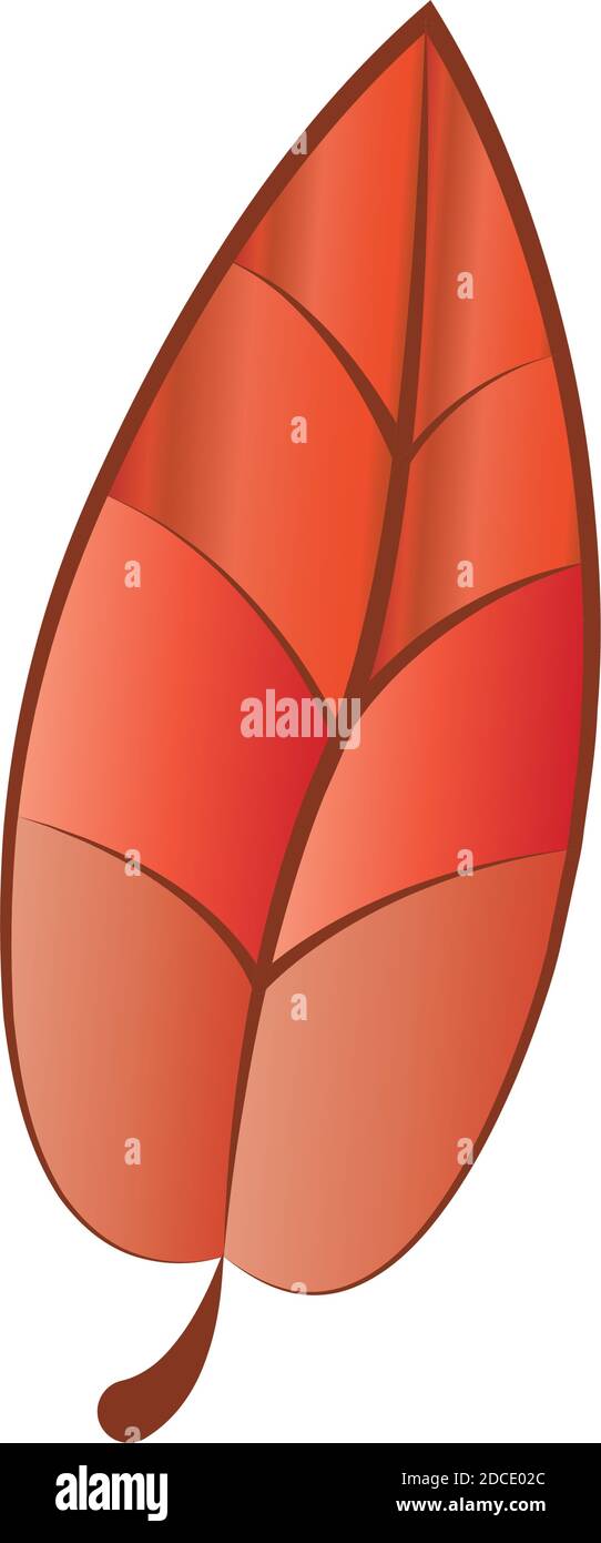 Dry autumn leaf Stock Vector Image & Art - Alamy