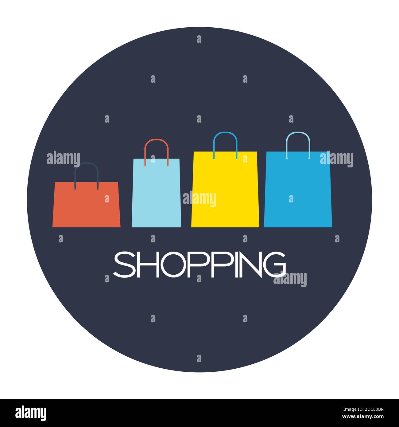 Shopping Bag Design Background. Illustration Stock Photo Alamy