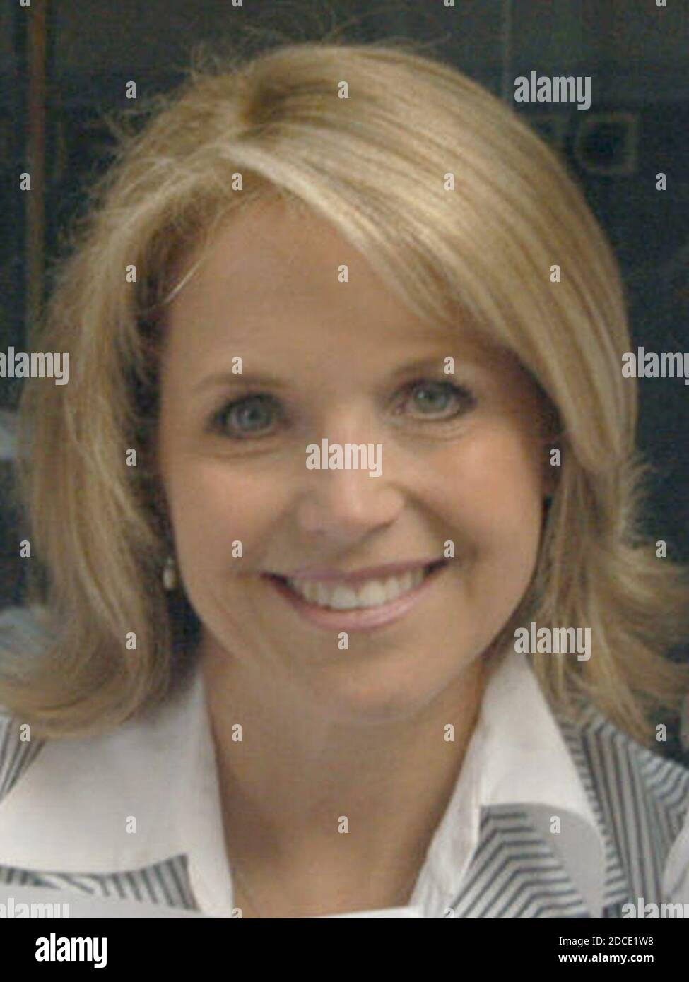 Katie Couric headshot. Stock Photo