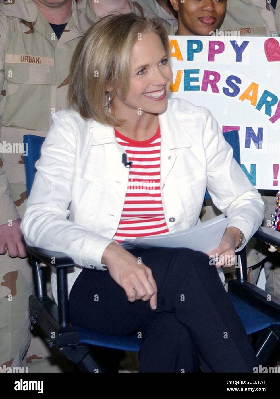Katie Couric. Stock Photo