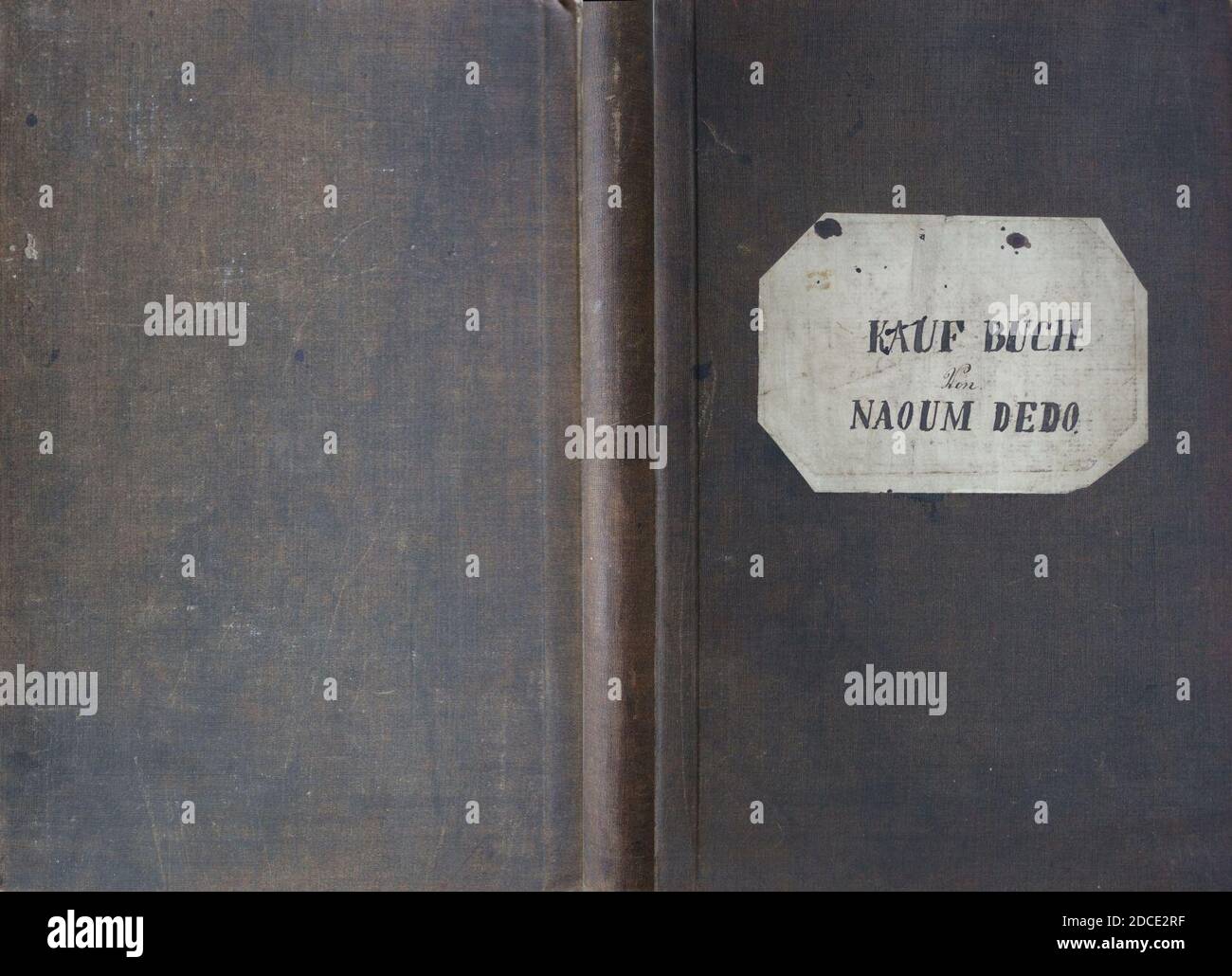Kauf Buch von Naoum Dedo, Leipzig, 1872-1875, 01a. Stock Photo