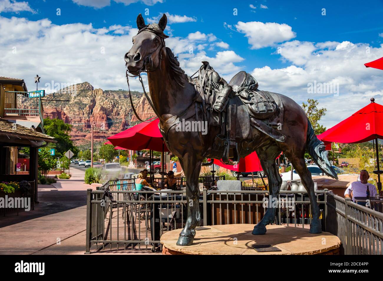 Sedona, Arizona, Equine Statue Stock Photo Alamy