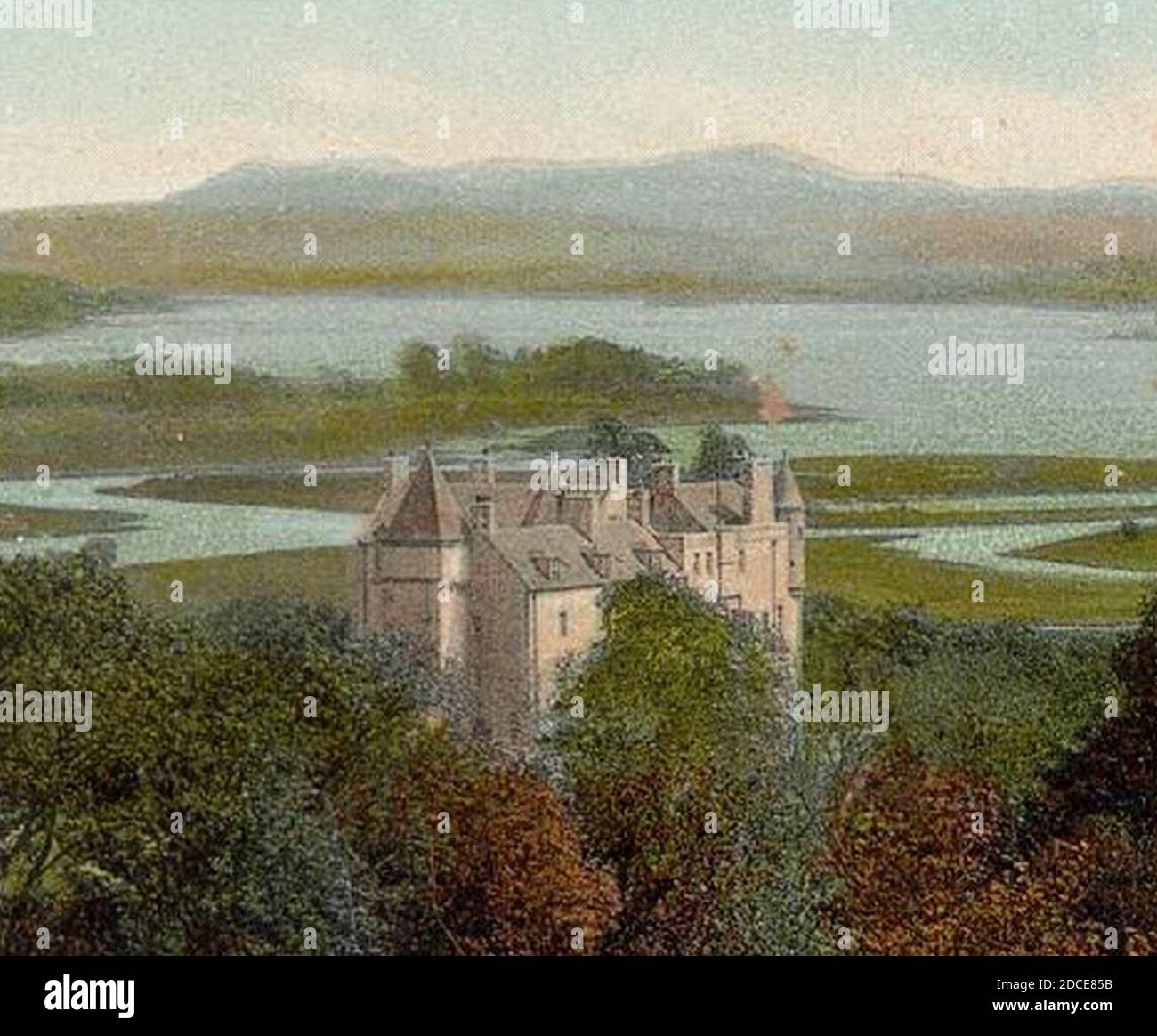 Kenmure Castle New Galloway Kirkcudbrightshire Scotland Stock Photo Alamy