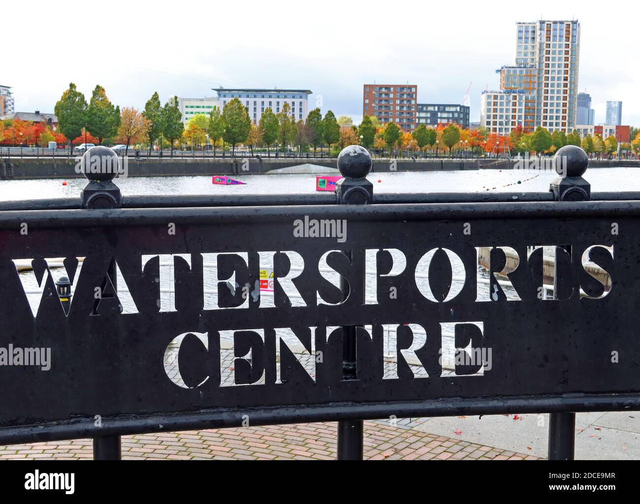 Watersports Centre,Salford Quays,15 The Quays, Salford,greater Manchester,England,UK,   M50 3SQ Stock Photo
