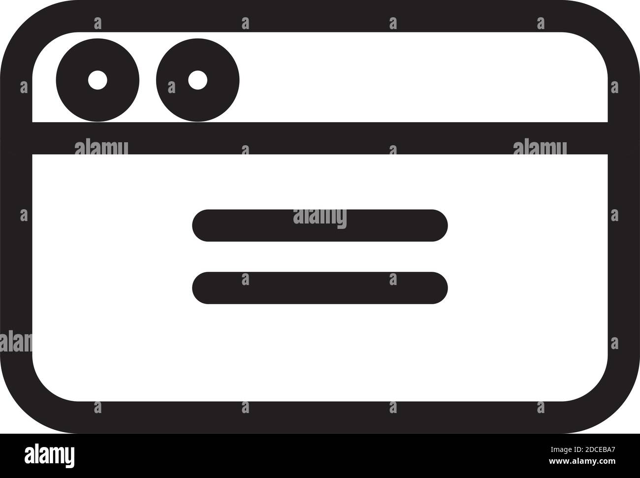 web template interface line style icon vector illustration design Stock ...