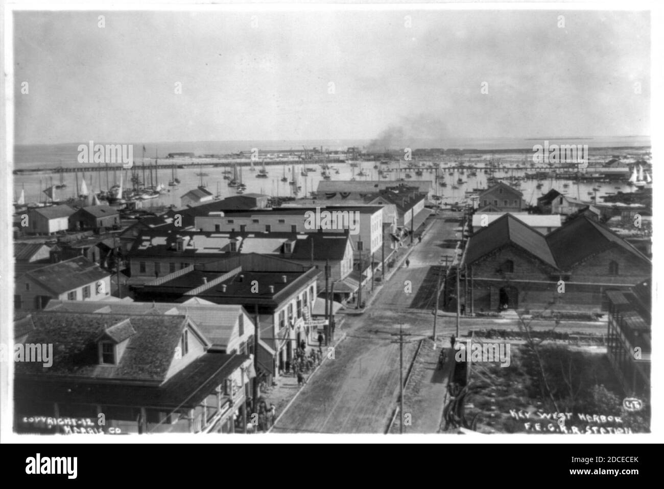 Key West harbor Stock Photo Alamy