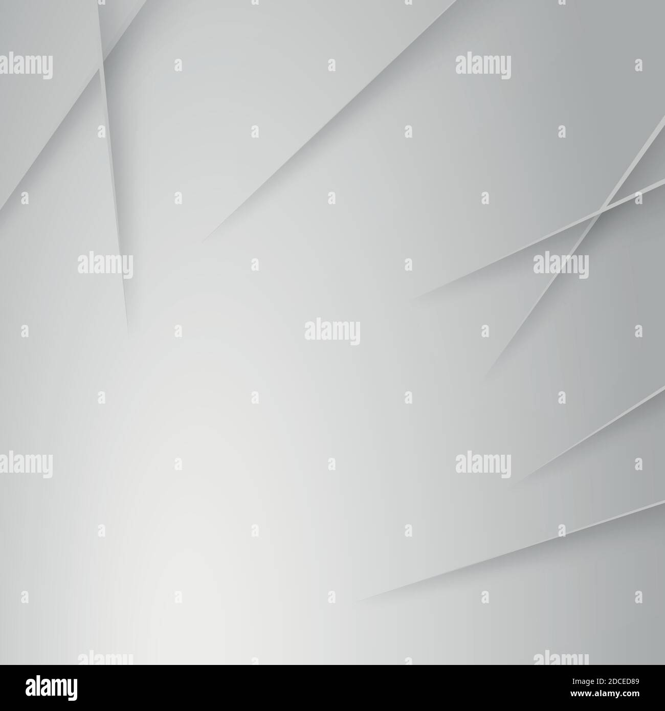 Abstract white panoramic background with lines - Vector illustration ...