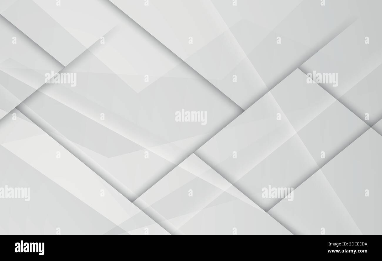 Abstract white panoramic background with lines - Vector illustration ...