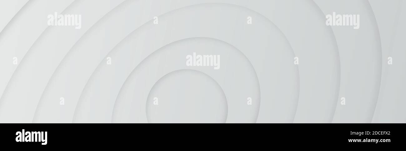 Abstract white background with circles and lines - Vector illustration ...