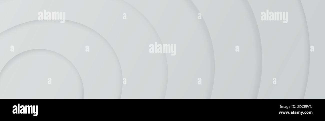 Abstract white background with circles and lines - Vector illustration ...