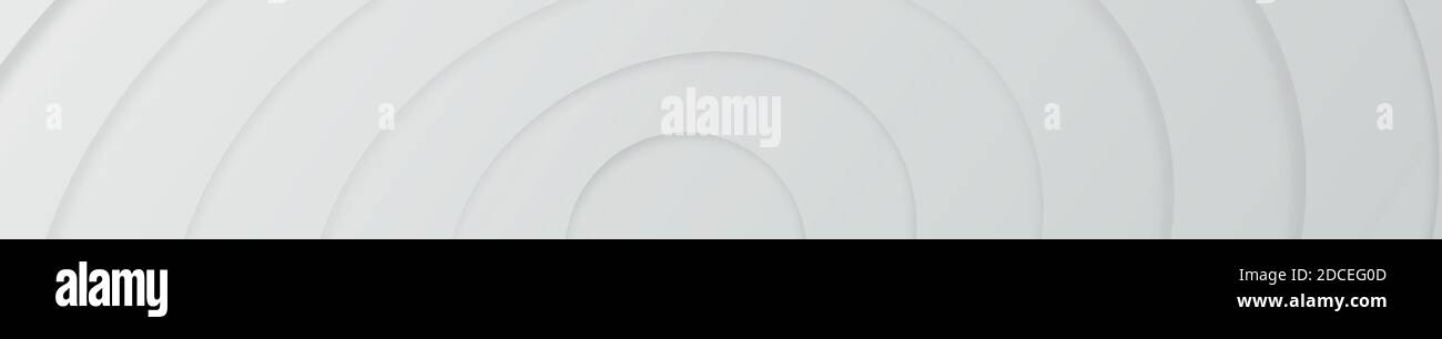 Abstract white background with circles and lines - Vector illustration ...