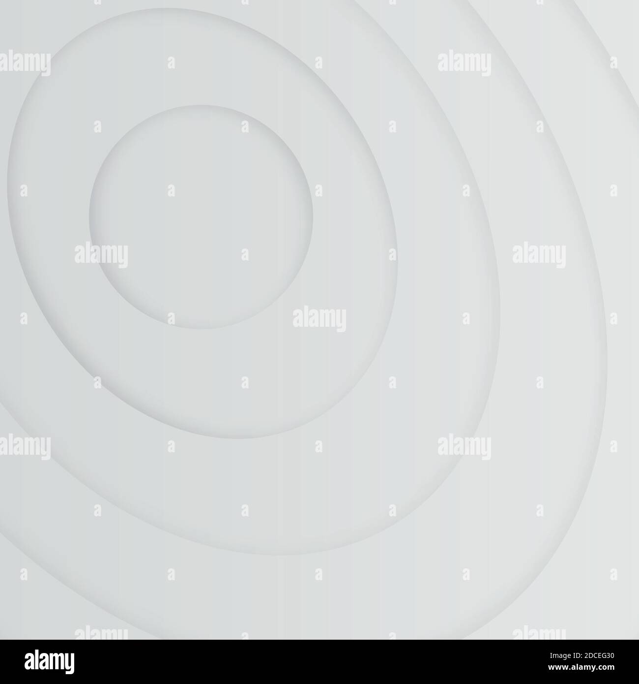 Abstract white background with circles and lines - Vector illustration ...
