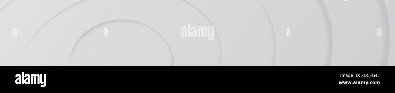 Abstract white background with circles and lines - Vector illustration ...