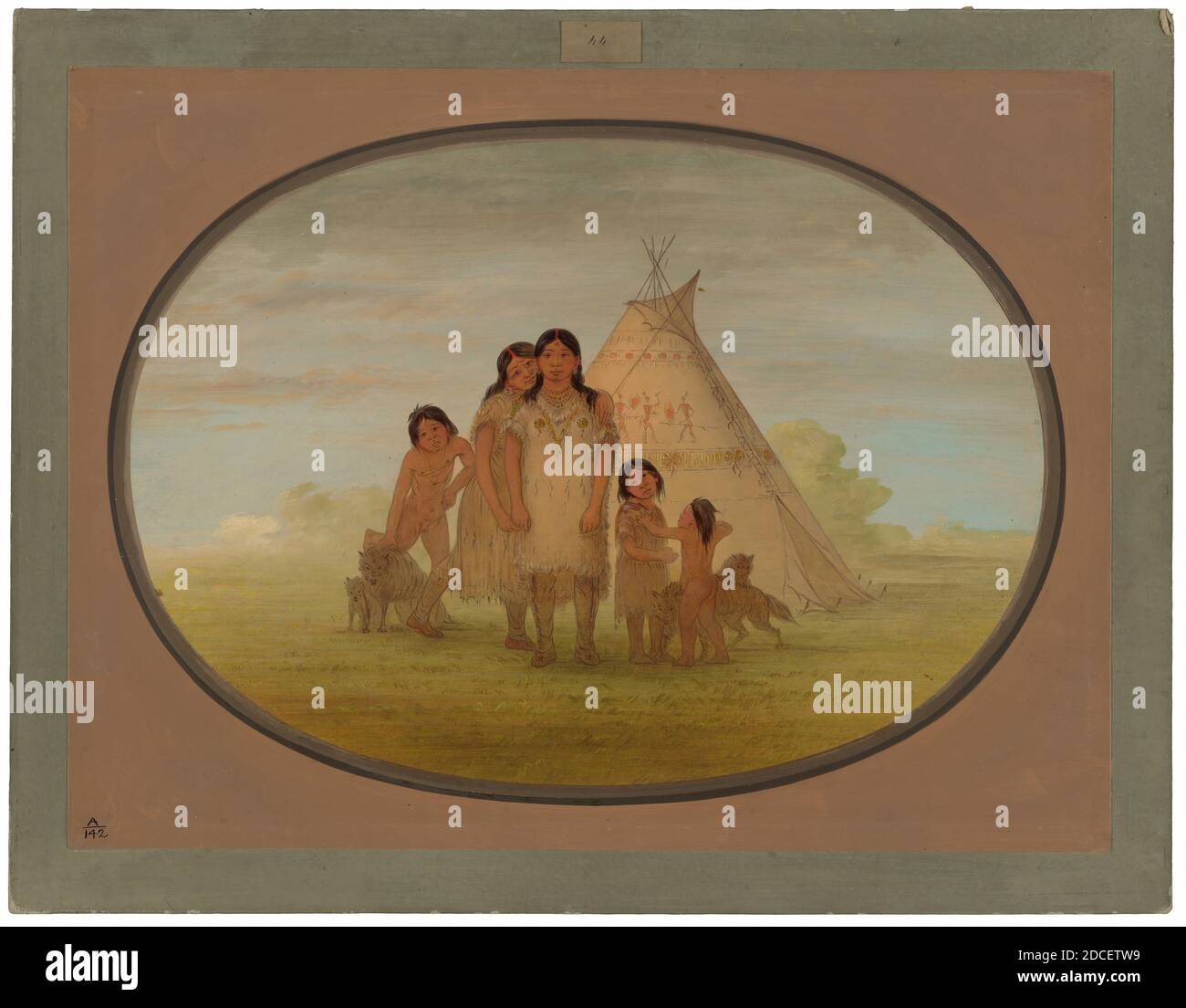 Wigwam Cut Out Stock Images & Pictures - Alamy
