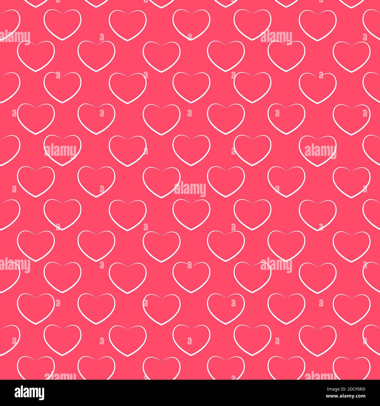 Heart Love Seamless Pattern Background Illustration Stock Photo - Alamy