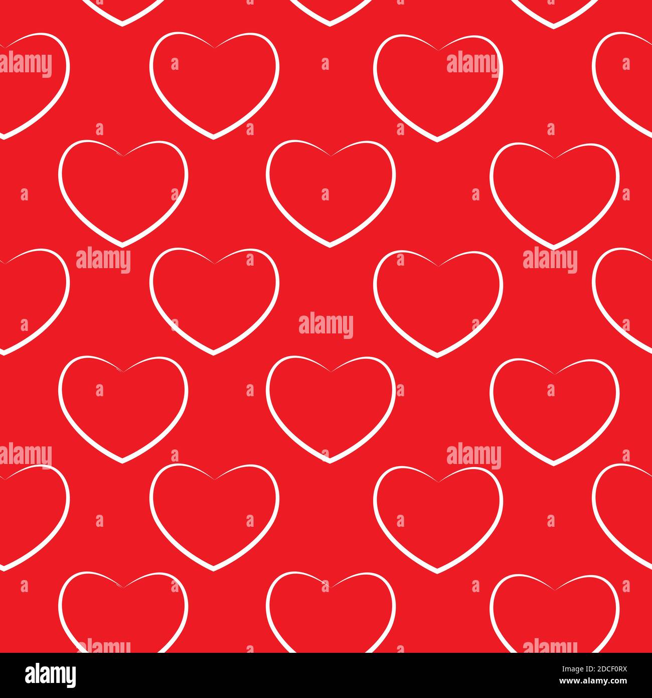 Heart Love Seamless Pattern Background Illustration Stock Photo - Alamy