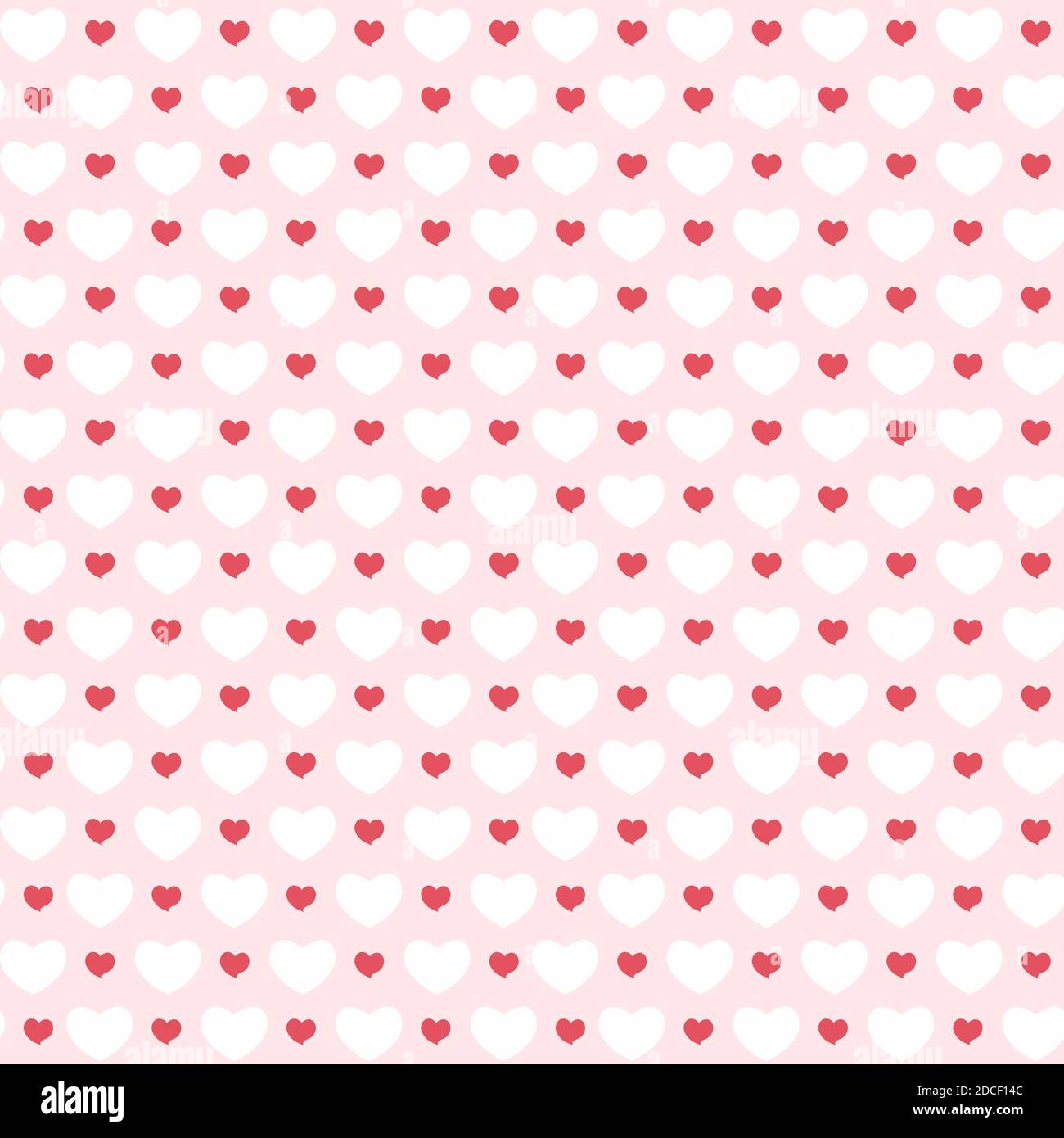 Heart Love Seamless Pattern Background Illustration Stock Photo - Alamy