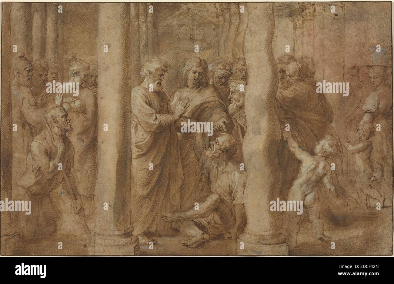 Miracle the lame man hi-res stock photography and images - Alamy