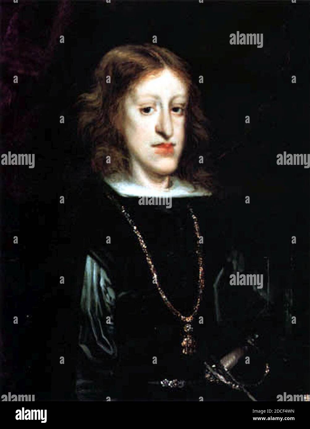 Charles II, King of Spain - Stock Image - C048/7740 - Science