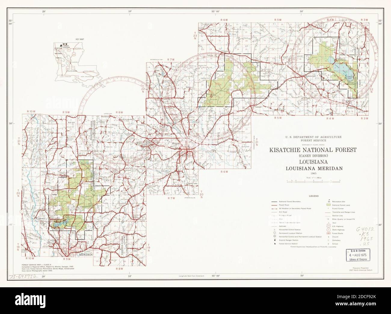 Kisatchie National Forest (Caney Division), Louisiana Stock Photo Alamy
