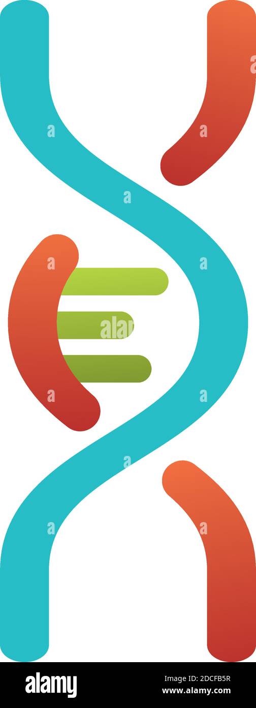 dna molecule structure isolated icon vector illustration design Stock ...