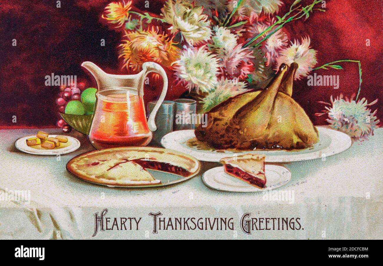 Thanksgiving turkey cranberry sauce
