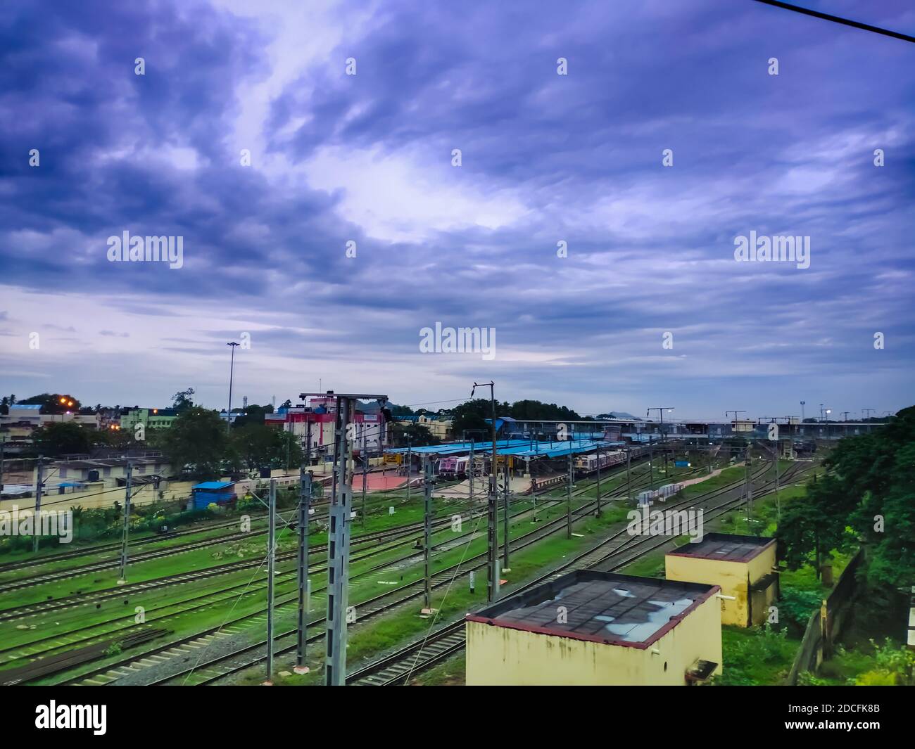 Tambaram, Chennai , India ‎16‎th ‎July‎ ‎2020 Aerial view of