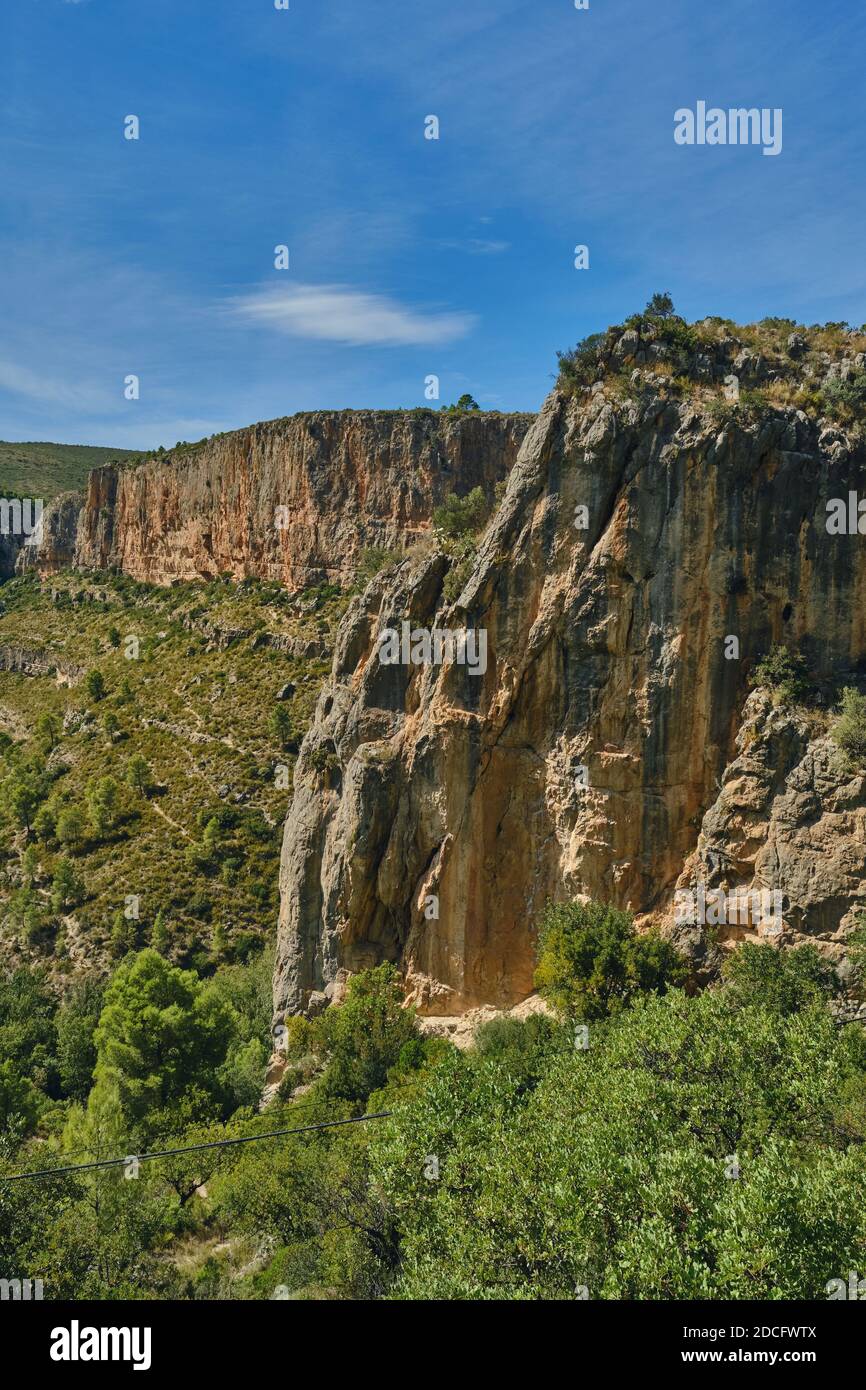 Scenic mesmerizing view of the rocky canyon Stock Photo - Alamy