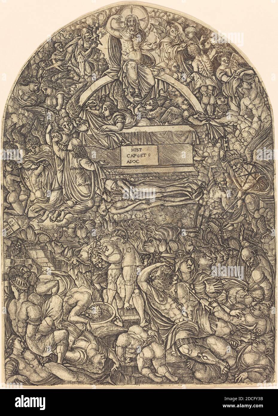 Jean Duvet, (artist), French, 1485 c. 1570, A Star Falls and Makes