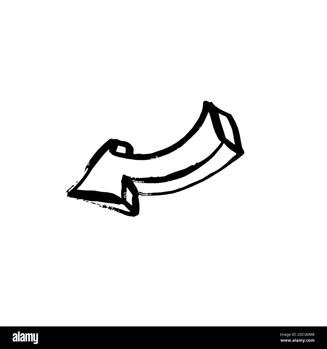 Down arrow icon hi-res stock photography and images - Alamy