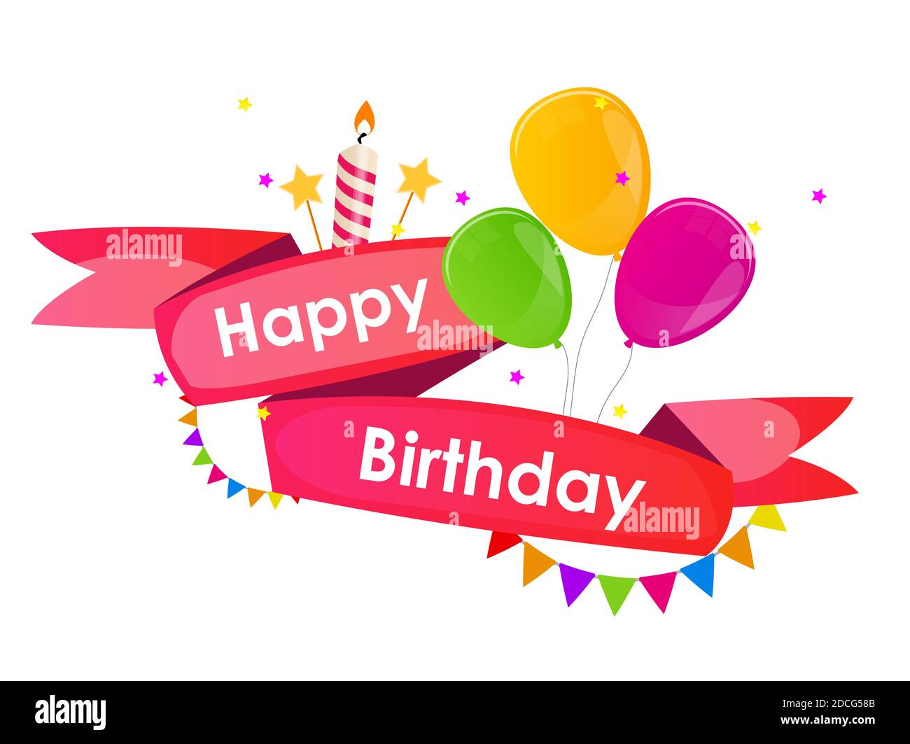 happy-birthday-card-template-with-balloons-illustration-stock-photo-alamy