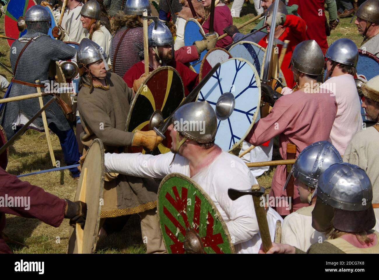 Viking shield wales hi-res stock photography and images - Alamy