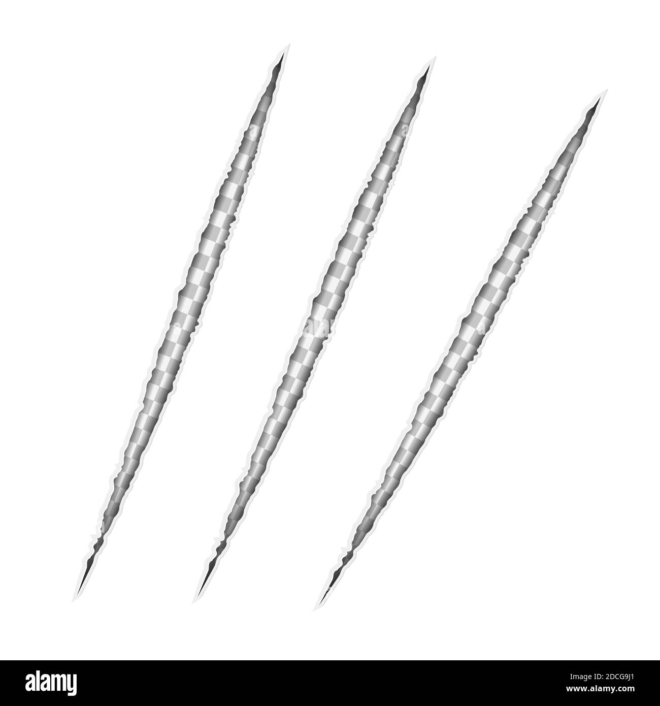 Claw scratch Stock Vector Images Alamy
