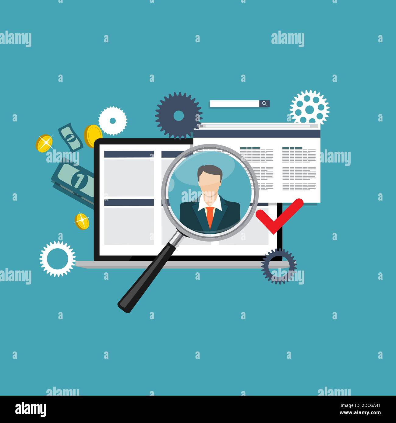 Business Education Concept. Trends and innovation in education