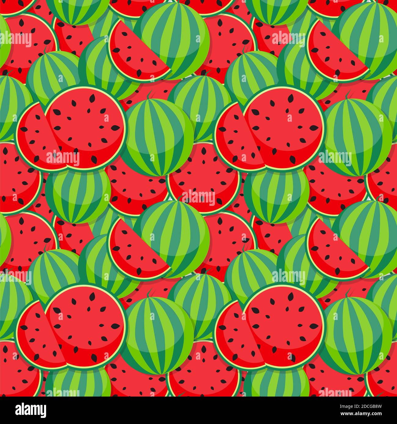 Seamless Pattern Background from watermelon. Illustration Stock Photo ...