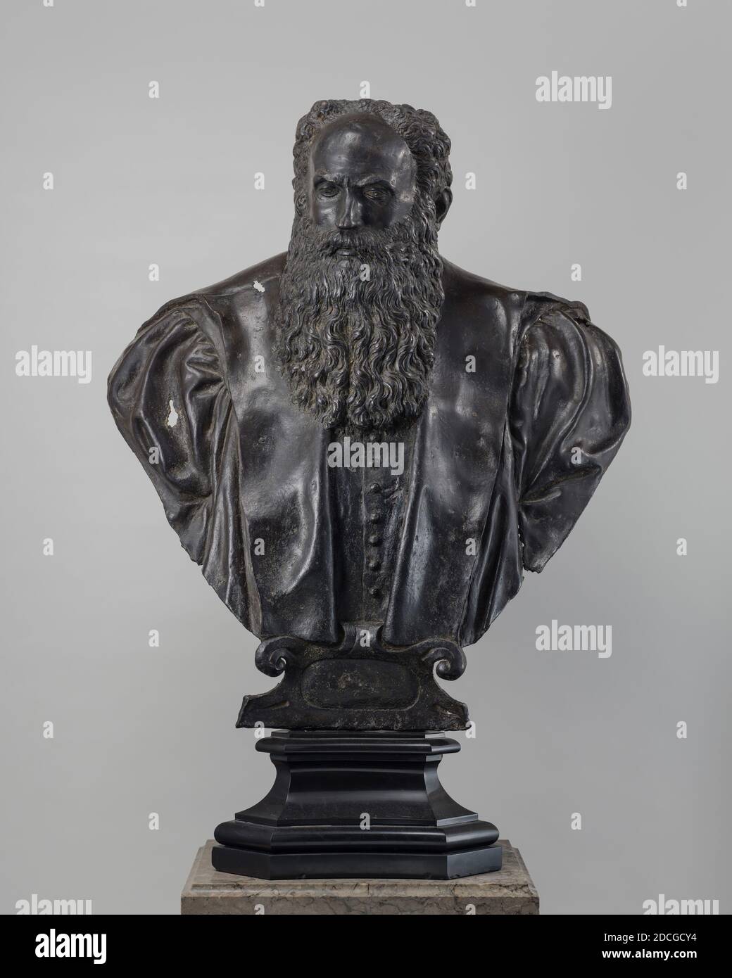 Paduan 16th Century, (sculptor), A Jurist, c. 1550, bronze, overall: 82 x 71.5 x 34.3 cm (32 5/16 x 28 1/8 x 13 1/2 in Stock Photo