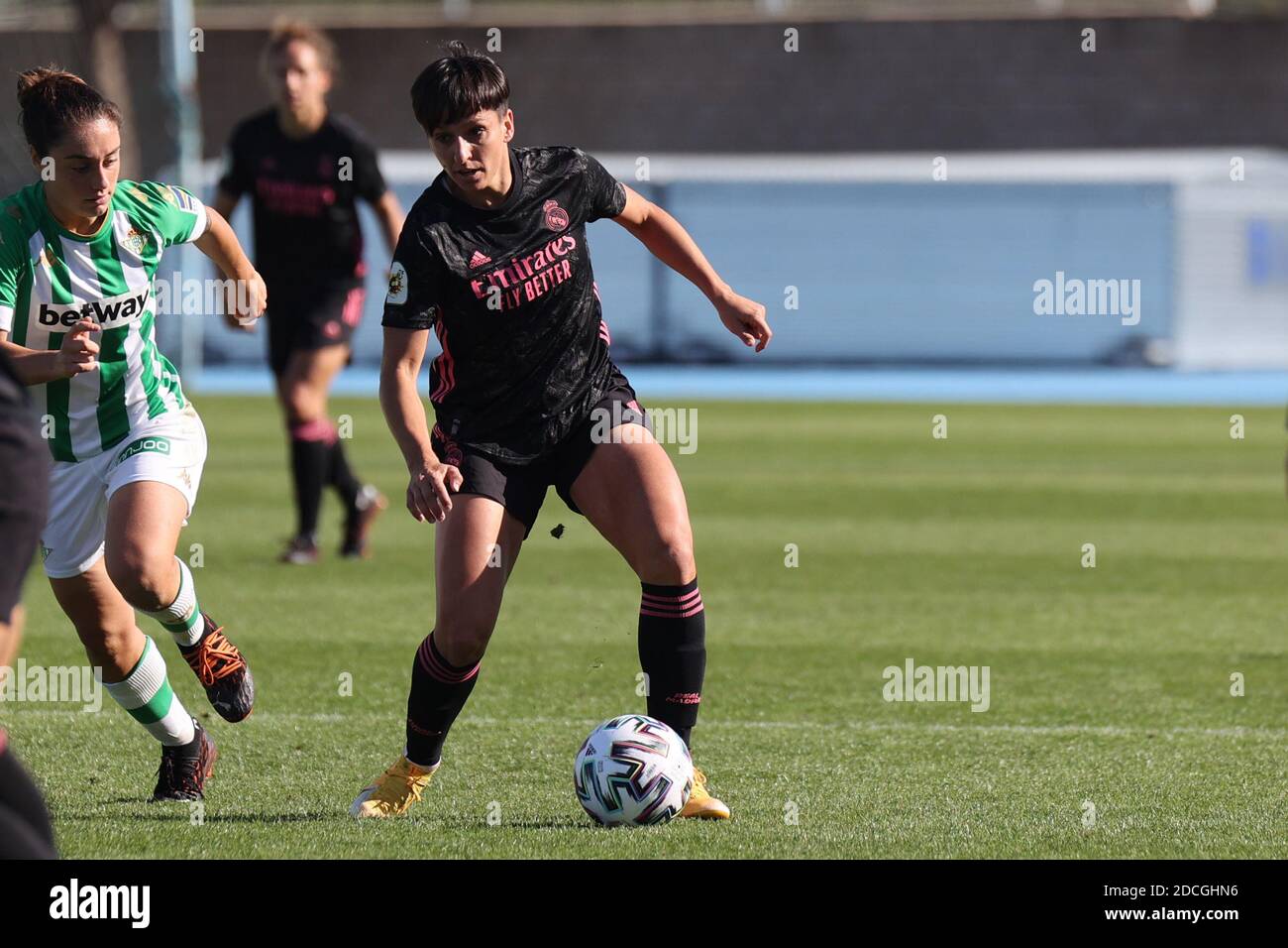 Sevilla, Spain. 21st Nov, 2020. Marta Corredera of Real Madrid during the Primera Iberdrola match between Real Betis and Real Madrid at Ciudad Deportiva Luis del Sol in Sevilla, Spain. Credit: Jose Luis Contreras/DAX/ZUMA Wire/Alamy Live News Stock Photo