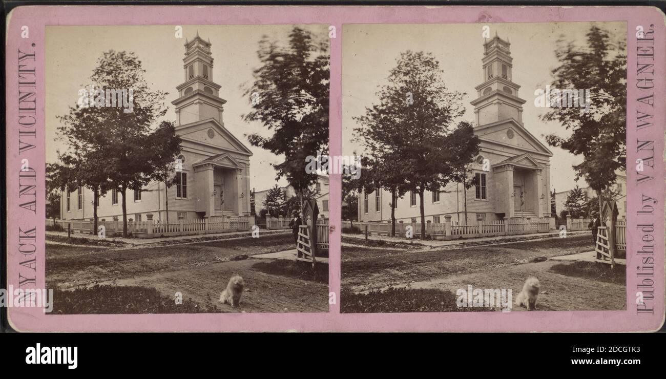 Church., Van Wagner, New York (State), Nyack (N.Y Stock Photo Alamy