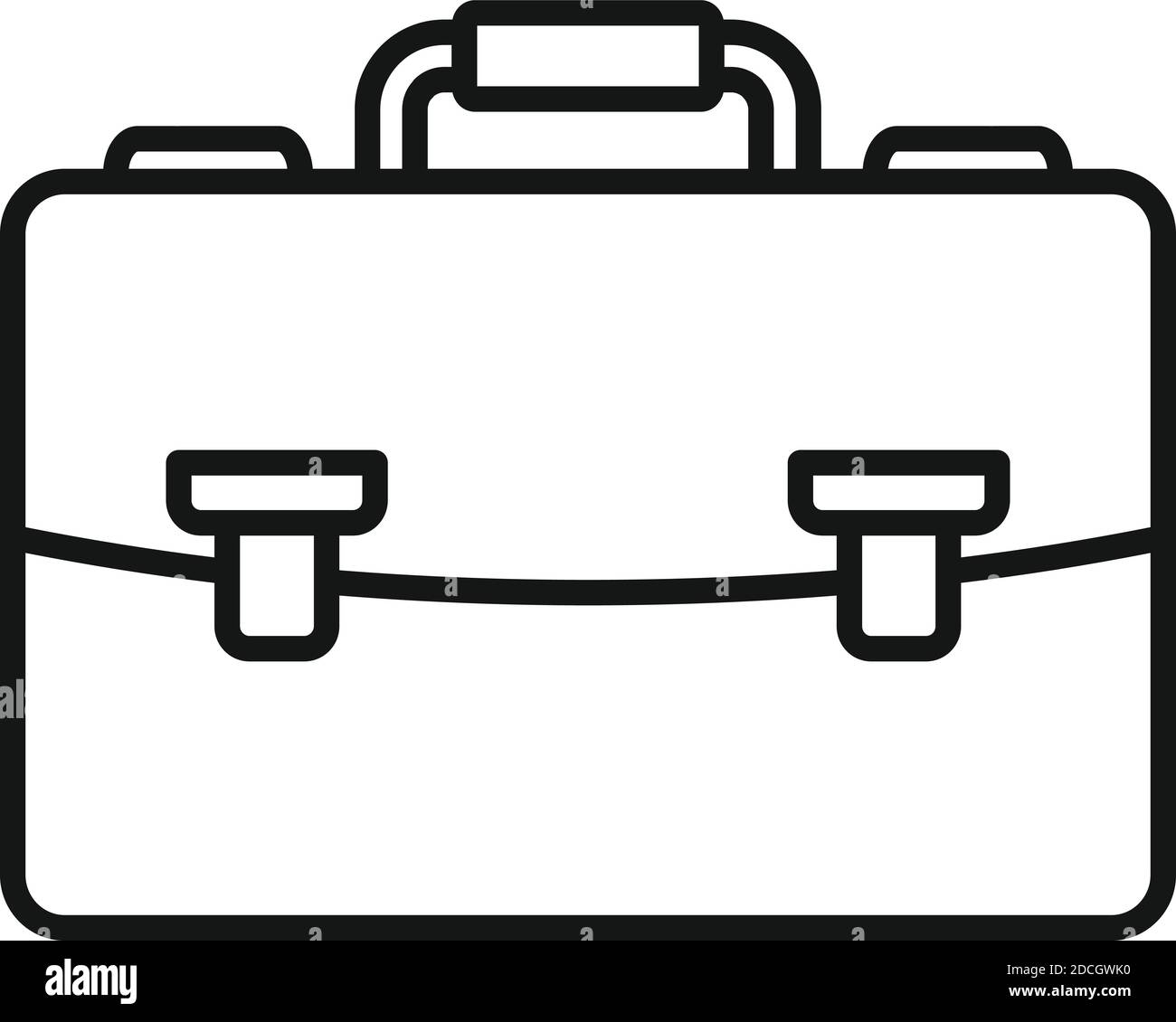 Office briefcase icon, outline style Stock Vector Image & Art Alamy