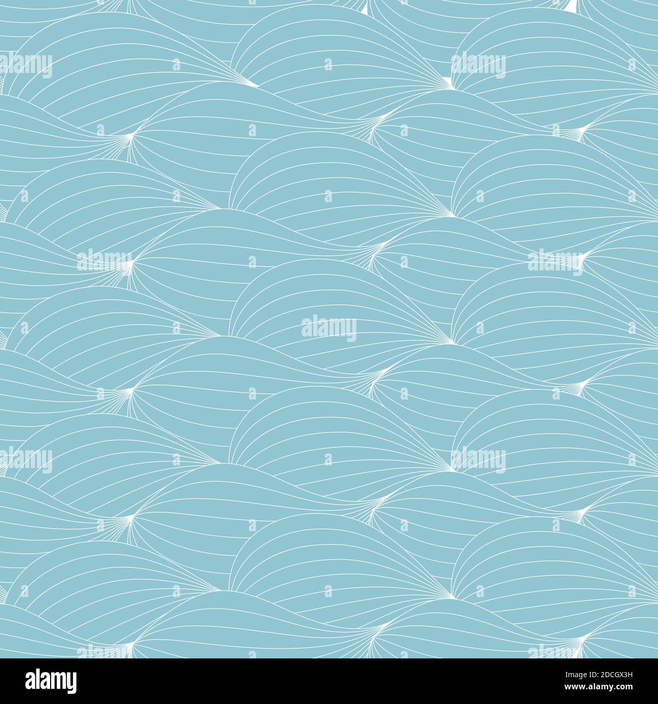 Abstract Wave Seamless Pattern Background. Illustration Stock Photo - Alamy