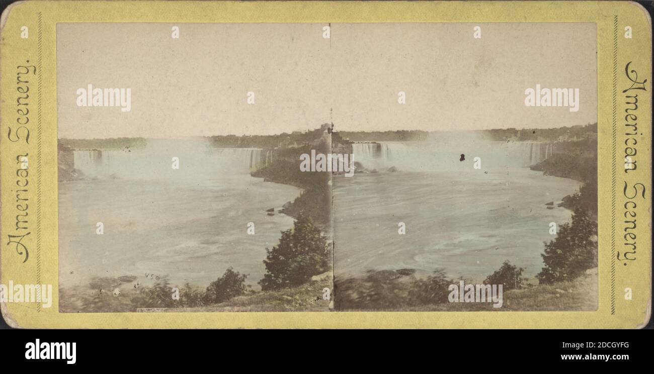 Horseshoe Falls., New York (State), Niagara Falls (N.Y. and Ont Stock Photo