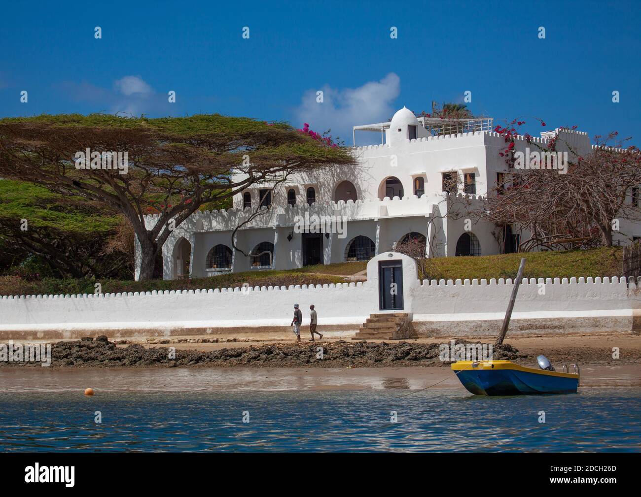 Luxury house on the seafront, Lamu County, Lamu, Kenya Stock Photo Alamy