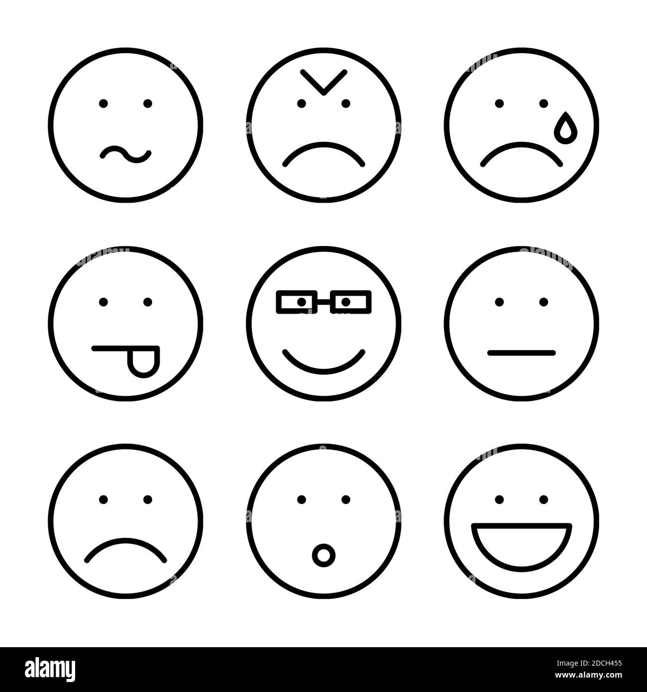 Emojies Cut Out Stock Images & Pictures Alamy