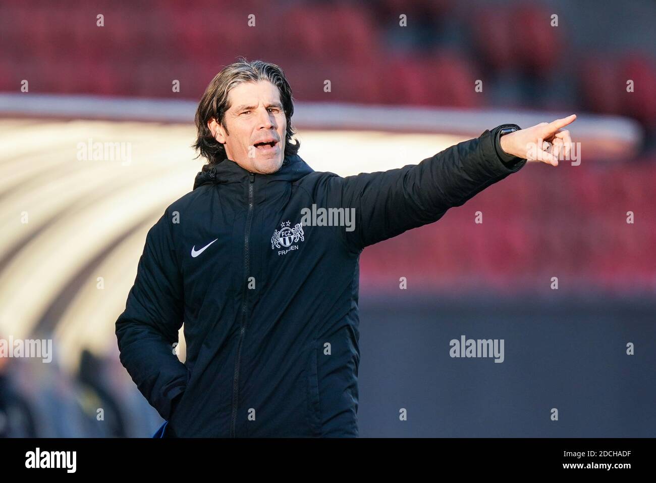 November 21 2020 Zurich Letzigrund Stadium Axa Women S Super League Fc Zurich Women Fc Basel 1893 Coach Ivan Dal Santo Zurich Stock Photo Alamy