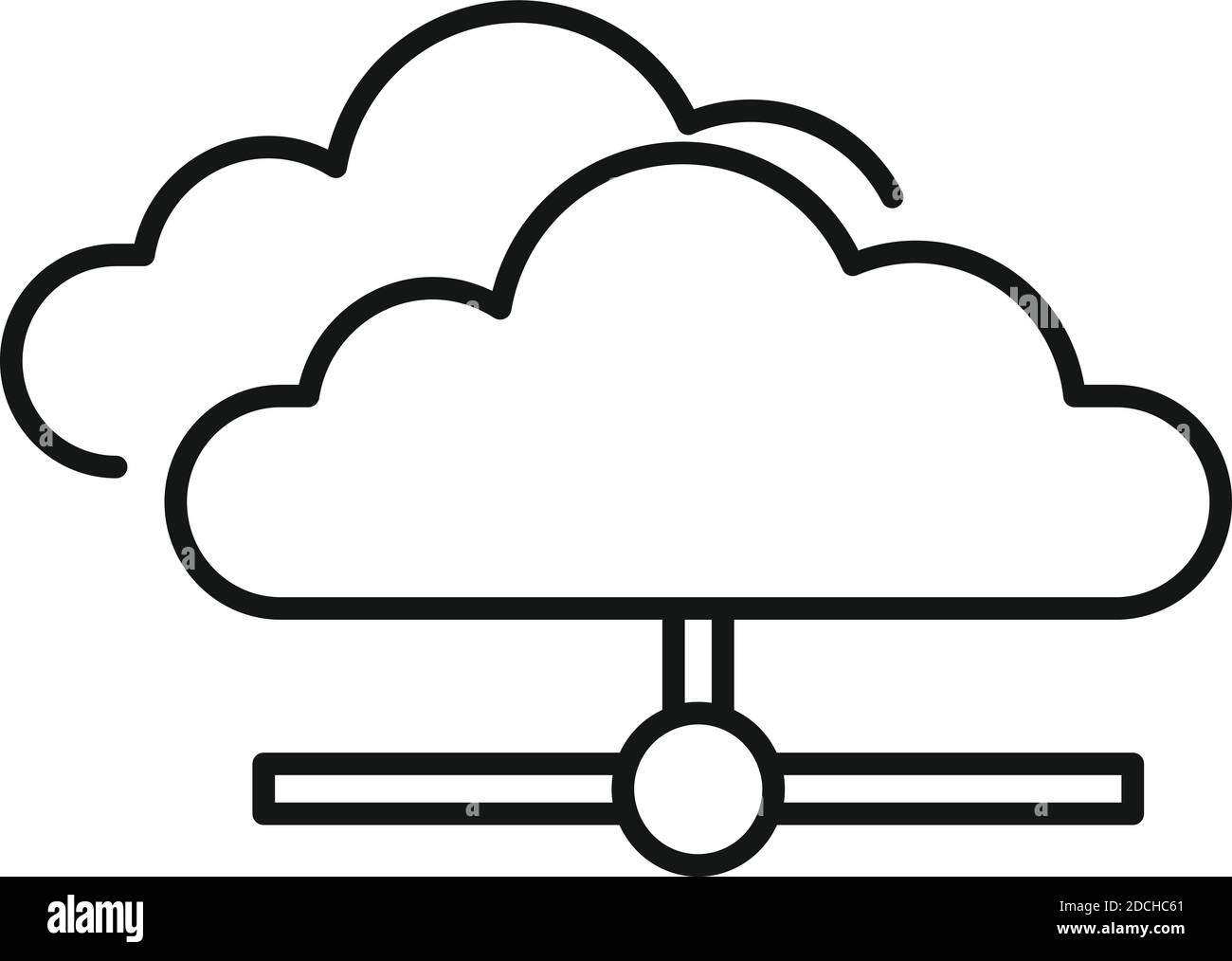 Tablet data settings outline hi-res stock photography and images - Alamy