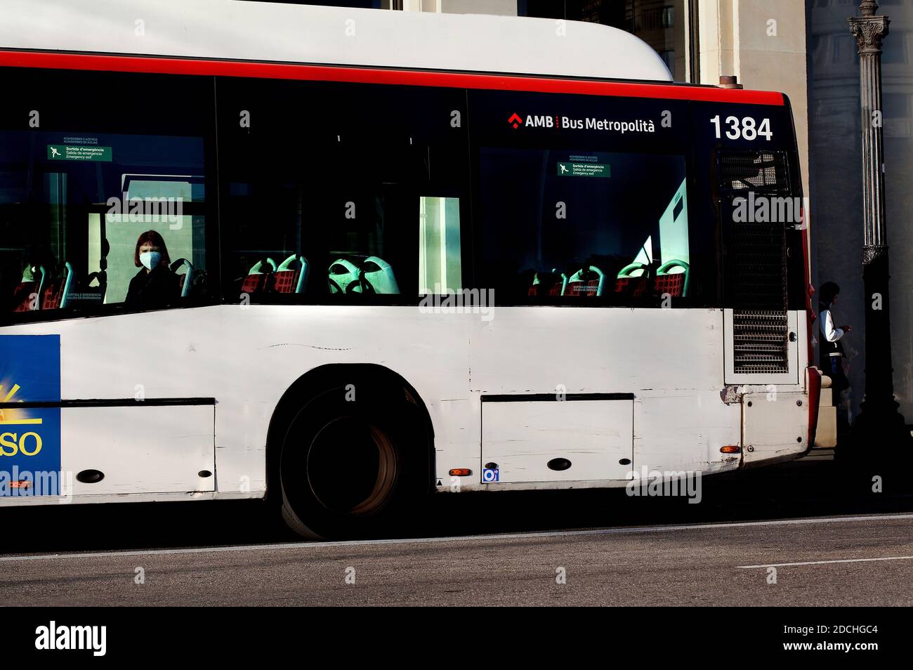 Bus window sad hires stock photography and images Alamy